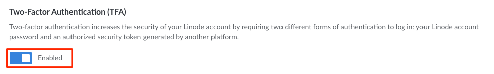 Enable 2FA Enable 2FA